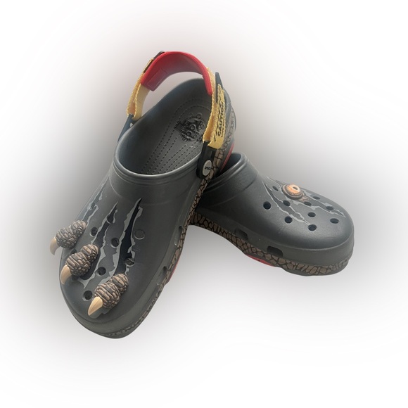 CROCS Other - CROCS Men’s Jurassic World All Terrain “Caution Live Dinosaur” Clog Size 10
